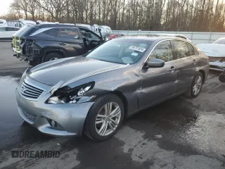 2012 Infiniti G25 Journey with VIN JN1DV6AP3CM812507, listed as a Copart auction lot 86781824 with 101,182 mi miles and Salvage Title. Bid and sale history available at DreamBid. Image 1.