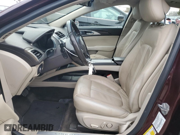 2017 Lincoln MKZ Select with VIN 3LN6L5D94HR664199, listed as a Copart auction lot 46431835 with 86,116 mi miles and Salvage title. Bid and sale history available at DreamBid. Image 7.