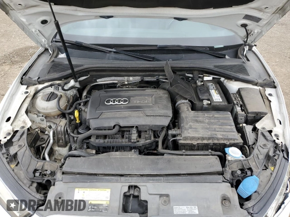 2015 Audi A3 1.8T Premium with VIN WAUACGFF0F1115973, listed as a Copart auction lot 51702963 with 84,059 mi miles. Bid and sale history available at carsss.com. Image 12.
