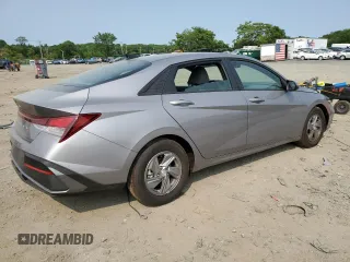 2025 Hyundai Elantra SE with VIN KMHLL4DG9SU991693, listed as a Copart auction lot 57850455 with 1,207 mi miles and Salvage title. Bid and sale history available at DreamBid. Image 3.