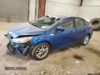 2018 Ford Focus SE with VIN 1FADP3F28JL294972, listed as a Copart auction lot 53805295 with 89,334 mi miles and Clean Title. Bid and sale history available at carsss.com. Image 1.