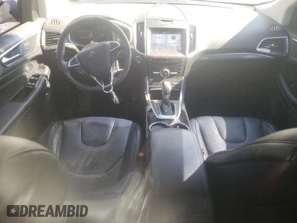 2016 Ford Edge Titanium with VIN 2FMPK4K94GBB76582, listed as a Copart auction lot 49699455 with 119,846 mi miles and Salvage Title. Bid and sale history available at DreamBid. Image 8.