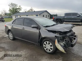 2011 Toyota Corolla L with VIN JTDBU4EE4B9136249, listed as a Copart auction lot 52439665 with 0 mi miles and Salvage Title. Bid and sale history available at carsss.com. Image 4.