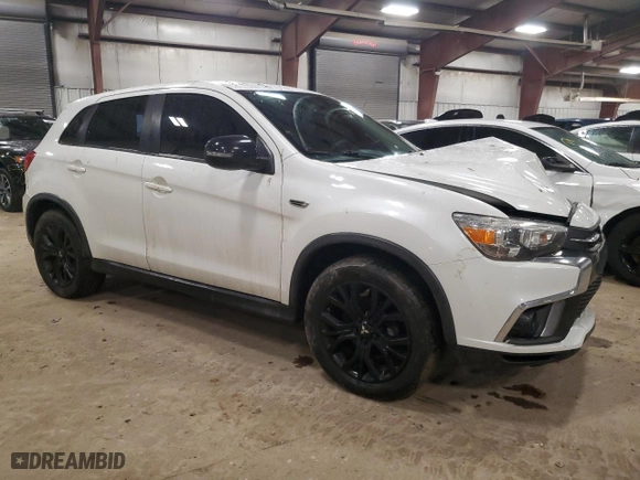 2018 Mitsubishi Outlander Sport ES 2.0 with VIN JA4AP3AU9JZ028180, listed as a Copart auction lot 46795965 with 132,048 mi miles and Clean Title. Bid and sale history available at carsss.com. Image 4.