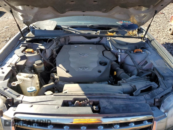 2006 Infiniti FX35 with VIN JNRAS08W96X210684, listed as a Copart auction lot 80438524 with 124,929 mi miles and Salvage Title. Bid and sale history available at carsss.com. Image 13.