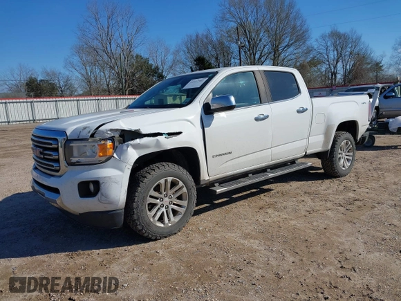 2017 GMC Canyon 4WD SLT with VIN 1GTP6DE10H1255789, listed as a IAAI auction lot 41617902 with 112,368 mi miles. Bid and sale history available at carsss.com. Image 17.