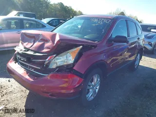2010 Honda CR-V EX with VIN 5J6RE3H51AL037708, listed as a IAAI auction lot 41877410 with 156,479 mi miles. Bid and sale history available at carsss.com. Image 2.