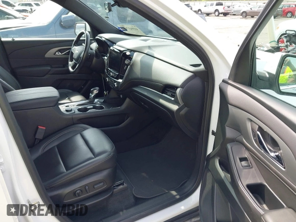 2022 Chevrolet Traverse LT Leather with VIN 1GNERHKW1NJ157847, listed as a IAAI auction lot 41943706 with 49,723 mi miles. Bid and sale history available at carsss.com. Image 5.