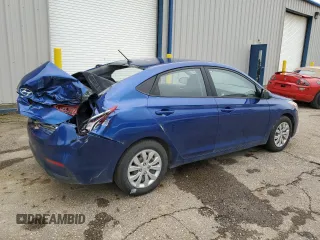 2021 Hyundai Accent SE with VIN 3KPC24A69ME129501, listed as a Copart auction lot 57525015 with 99,623 mi miles and Non repairable. Bid and sale history available at DreamBid. Image 3.