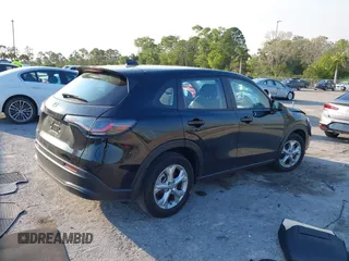2024 Honda HR-V LX with VIN 3CZRZ1H39RM756514, listed as a IAAI auction lot 41530795 with 10,013 mi miles. Bid and sale history available at carsss.com. Image 4.