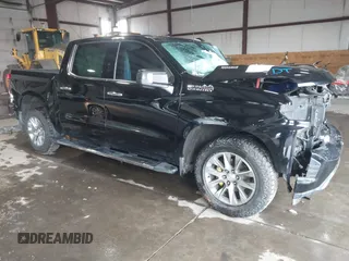 2020 Chevrolet Silverado 1500 High Country with VIN 3GCUYHET1LG414352, listed as a IAAI auction lot 41244229 with 1 mi miles. Bid and sale history available at carsss.com. Image 1.