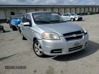 2007 Chevrolet Aveo LT with VIN KL1TG56687B114450, listed as a Copart auction lot 53069435 with 150,469 mi miles and Salvage title. Bid and sale history available at DreamBid. Image 11.