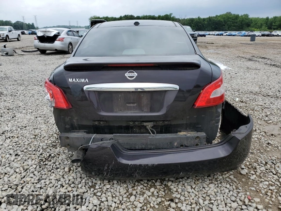 2012 Nissan Maxima SV with VIN 1N4AA5AP7CC854986, listed as a Copart auction lot 57579385 with Not provided miles and Salvage title. Bid and sale history available at DreamBid. Image 6.