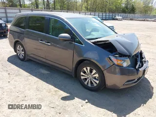 2015 Honda Odyssey EX z VIN 5FNRL5H41FB130141, wystawiony jako IAAI lot #42049407 z przebiegiem 50 773 mil mil oraz . Historia ofert i sprzedaży dostępna na DreamBid. Obrazek 1.