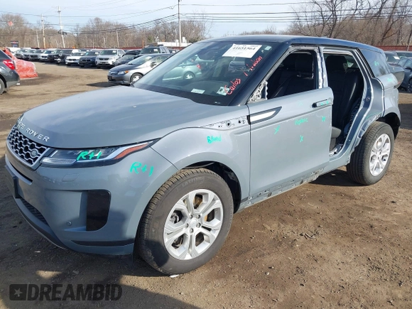 2023 Land Rover Range Rover Evoque S with VIN SALZJ2FX4PH191446, listed as a IAAI auction lot 41651564 with 26,028 mi miles and . Bid and sale history available at DreamBid. Image 19.