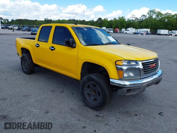 2012 GMC Canyon SLE1 with VIN 1GTH6MFEXC8142583, listed as a IAAI auction lot 41912494 with 276,070 mi miles. Bid and sale history available at carsss.com. Image 1.