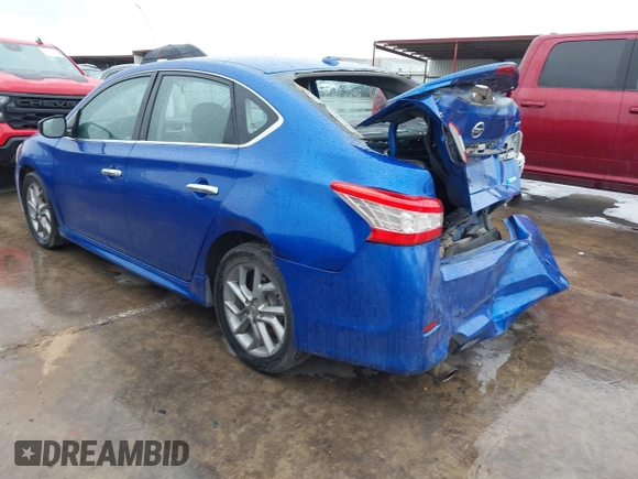 2013 Nissan Sentra S with VIN 3N1AB7AP2DL719233, listed as a IAAI auction lot 41891238 with 143,441 mi miles and . Bid and sale history available at DreamBid. Image 3.