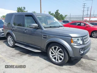 2016 Land Rover LR4 HSE z VIN SALAG2V6XGA819233, wystawiony jako IAAI lot #42385462 z przebiegiem 90 548 mil mil oraz . Historia ofert i sprzedaży dostępna na DreamBid. Obrazek 1.