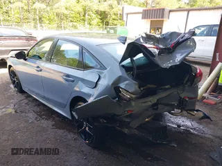 2022 Honda Civic Si with VIN 2HGFE1E52NH474042, listed as a IAAI auction lot 42099415 with 26,828 mi miles and . Bid and sale history available at DreamBid. Image 3.
