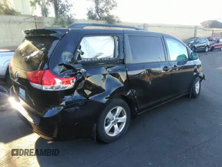 2014 Toyota Sienna L with VIN 5TDZK3DC2ES449563, listed as a IAAI auction lot 37355441 with 246,582 mi miles and . Bid and sale history available at DreamBid. Image 4.