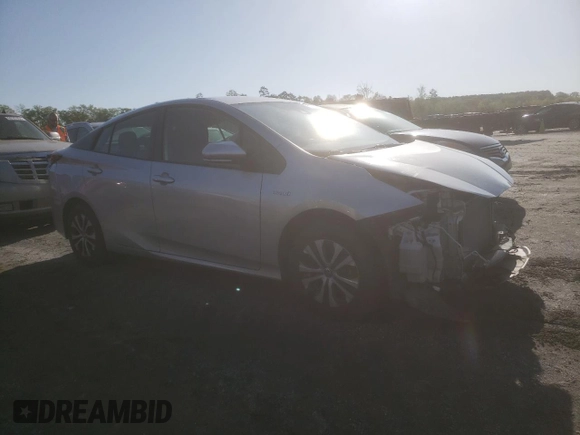 2019 Toyota Prius LE with VIN JTDL9RFU9K3003241, listed as a Copart auction lot 51743415 with 52,629 mi miles and Salvage Title. Bid and sale history available at DreamBid. Image 4.