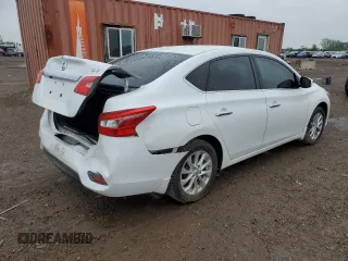 2017 Nissan Sentra SV z VIN 3N1AB7AP7HY329818, wystawiony jako Copart lot #57761045 z przebiegiem 46 313 mil mil oraz Szkoda całkowita • Salvage title. Historia ofert i sprzedaży dostępna na DreamBid. Obrazek 3.