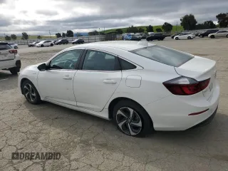 2021 Honda Insight EX with VIN 19XZE4F50ME002816, listed as a Copart auction lot 52119635 with 26,955 mi miles and Salvage Title. Bid and sale history available at carsss.com. Image 2.