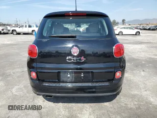 2014 FIAT 500L Lounge with VIN ZFBCFACH9EZ004878, listed as a Copart auction lot 75235434 with 56,789 mi miles and Clean Title. Bid and sale history available at carsss.com. Image 6.