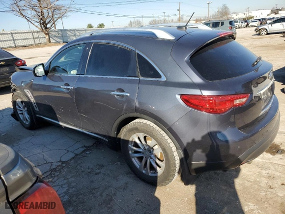 2009 Infiniti FX35 with VIN JNRAS18W09M154856, listed as a Copart auction lot 83664214 with NaN miles and Salvage Title. Bid and sale history available at carsss.com. Image 2.