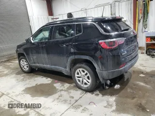 2019 Jeep Compass Sport with VIN 3C4NJDAB0KT598753, listed as a Copart auction lot 45429905 with 72,722 mi miles and Salvage title. Bid and sale history available at DreamBid. Image 2.