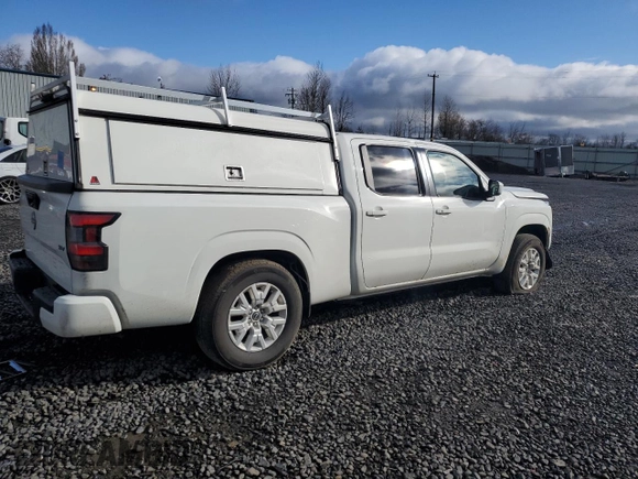 2024 Nissan Frontier SV with VIN 1N6ED1FJXRN637443, listed as a Copart auction lot 49068835 with 6,600 mi miles and Salvage title. Bid and sale history available at DreamBid. Image 3.