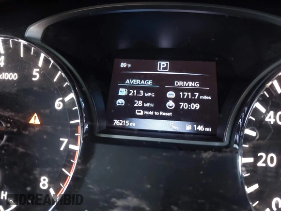 2017 Nissan Pathfinder S with VIN 5N1DR2MN1HC637381, listed as a IAAI auction lot 42101268 with 76,215 mi miles and . Bid and sale history available at DreamBid. Image 7.