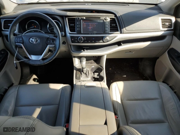 2016 Toyota Highlander XLE with VIN 5TDKKRFH4GS501145, listed as a Copart auction lot 47028035 with 0 mi miles and Salvage Title. Bid and sale history available at carsss.com. Image 8.