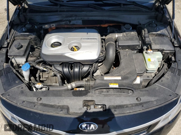 2017 Kia Optima Hybrid EX with VIN KNAGU4LE7H5013468, listed as a Copart auction lot 61204264 with 97,094 mi miles and Salvage Title. Bid and sale history available at carsss.com. Image 11.