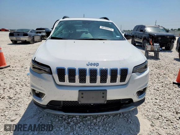 2022 Jeep Cherokee Limited z VIN 1C4PJMDX4ND551932, wystawiony jako Copart lot #58193475 z przebiegiem 30 274 mil mil oraz Szkoda całkowita • Salvage title. Historia ofert i sprzedaży dostępna na DreamBid. Obrazek 5.