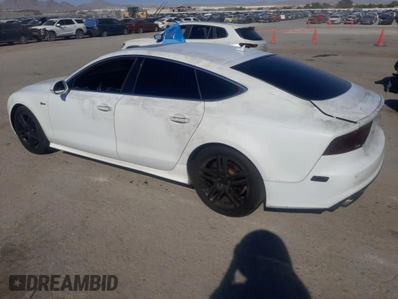 2014 Audi A7 3.0 Premium Plus with VIN WAUWGAFC8EN046308, listed as a Copart auction lot 68668194 with 149,600 mi miles and Salvage Title. Bid and sale history available at carsss.com. Image 2.