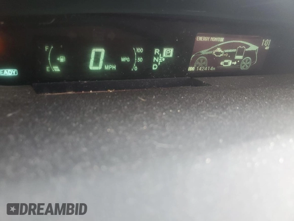2011 Toyota Prius I with VIN JTDKN3DU4B1333551, listed as a Copart auction lot 60990605 with 142,414 mi miles and Clean title. Bid and sale history available at DreamBid. Image 9.