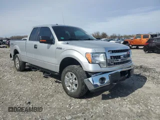 2014 Ford F-150 XL with VIN 1FTFX1EF3EFB58149, listed as a Copart auction lot 50212665 with 121,483 mi miles and Salvage Title. Bid and sale history available at DreamBid. Image 4.