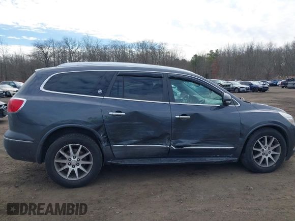 2014 Buick Enclave Leather with VIN 5GAKVBKD2EJ233953, listed as a IAAI auction lot 41658900 with 63,728 mi miles and . Bid and sale history available at DreamBid. Image 19.