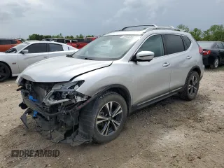 2017 Nissan Rogue S with VIN 5N1AT2MV5HC730618, listed as a Copart auction lot 50984585 with 119,870 mi miles and Salvage title. Bid and sale history available at DreamBid. Image 1.