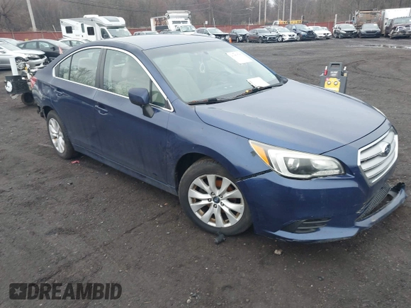 2015 Subaru Legacy Premium with VIN 4S3BNAC68F3030872, listed as a IAAI auction lot 41951767 with 120,263 mi miles and . Bid and sale history available at DreamBid. Image 1.