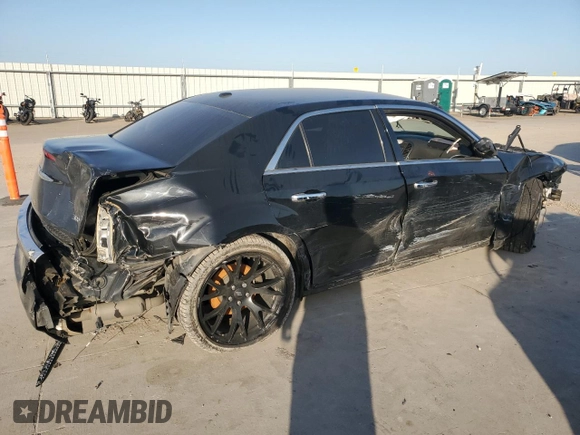 2012 Chrysler 300 with VIN 2C3CCAET3CH256182, listed as a Copart auction lot 52744035 with 153,490 mi miles and Salvage Title. Bid and sale history available at carsss.com. Image 3.
