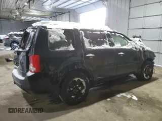 2011 Honda Pilot EX with VIN 5FNYF4H42BB037488, listed as a Copart auction lot 45203955 with Not Provided miles and Salvage Title. Bid and sale history available at DreamBid. Image 3.