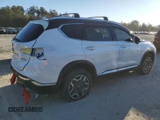2023 Hyundai Santa Fe Hybrid Limited with VIN 5NMS5DA19PH016989, listed as a Copart auction lot 41601705 with 18,111 mi miles and Salvage Title. Bid and sale history available at carsss.com. Image 3.