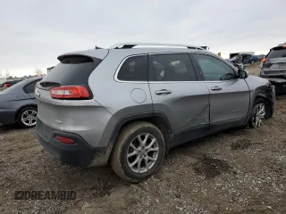 2017 Jeep Cherokee Latitude with VIN 1C4PJLCB3HW586874, listed as a Copart auction lot 46479665 with 97,124 mi miles and Salvage Title. Bid and sale history available at carsss.com. Image 3.