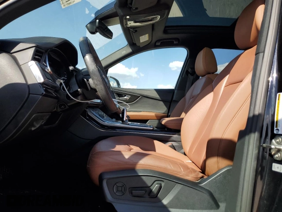 2021 Audi Q7 Premium with VIN WA1AJAF78MD018962, listed as a Copart auction lot 77936954 with 39,006 mi miles and Salvage Title. Bid and sale history available at carsss.com. Image 7.
