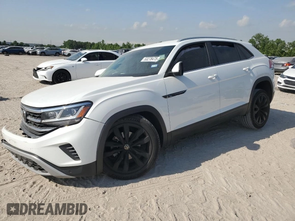 2022 Volkswagen Atlas SE with VIN 1V2WE2CA2NC205111, listed as a Copart auction lot 53278475 with 65,721 mi miles and Salvage title. Bid and sale history available at DreamBid. Image 1.