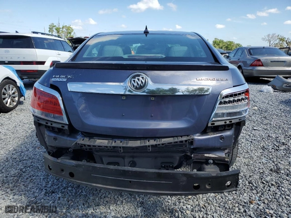 2013 Buick LaCrosse with VIN 1G4GA5ER6DF255587, listed as a Copart auction lot 51775185 with 57,572 mi miles and Salvage Title. Bid and sale history available at carsss.com. Image 6.