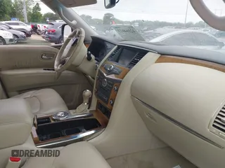 2013 Infiniti QX56 with VIN JN8AZ2NF6D9550697, listed as a IAAI auction lot 42164023 with 123,590 mi miles and . Bid and sale history available at DreamBid. Image 5.
