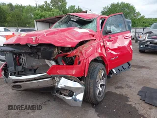 2022 Ram 1500 Laramie with VIN 1C6SRFJT5NN349361, listed as a IAAI auction lot 42342436 with Not provided miles and . Bid and sale history available at DreamBid. Image 16.